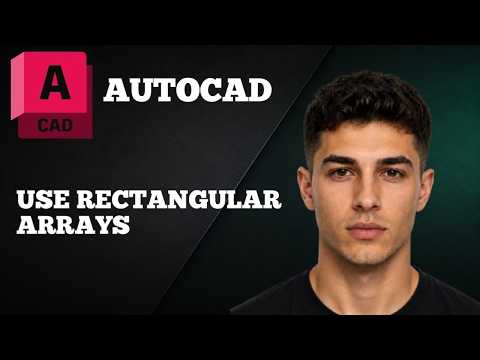 How to Use Rectangular Arrays in AutoCAD (2026 Array Command Tutorial