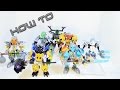 Lego Bionicle MOC How-To: Toa/Uniter Minis+Umarak