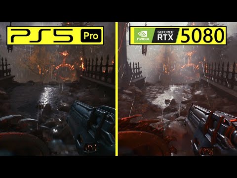 kein Name: PS5 Pro vs PC RTX 5080 Path Tracing Graphics Comparison