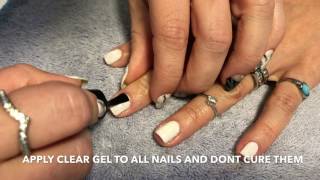 Marble gel Nails DIY - easy by Taty’s Lifestyle 1,292 views 7 years ago 3 minutes, 45 seconds