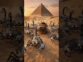 😱This Desert Orb Released a Cyber Scorpion Swarm 🦂🔥 #shorts #adventure #scorpio