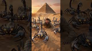 😱This Desert Orb Released a Cyber Scorpion Swarm 🦂🔥 #shorts #adventure #scorpio