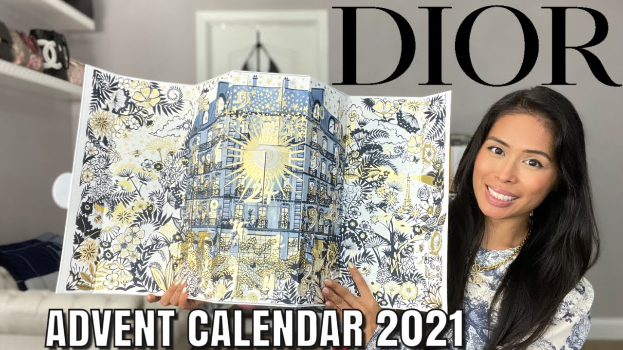 New DIOR ADVENT CALENDAR 2021開梱🎁それは550ドルの価値がありますか? (無料ギフトプロモーションコード)