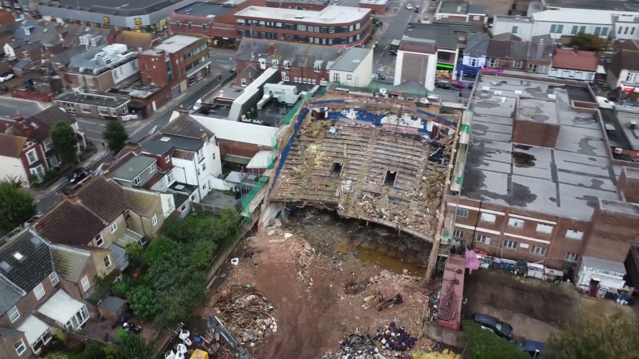 Odeon North End Portsmouth - Full Demolition 2023