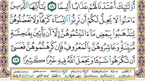 خالد الجليل سورة النساء مكتوبة