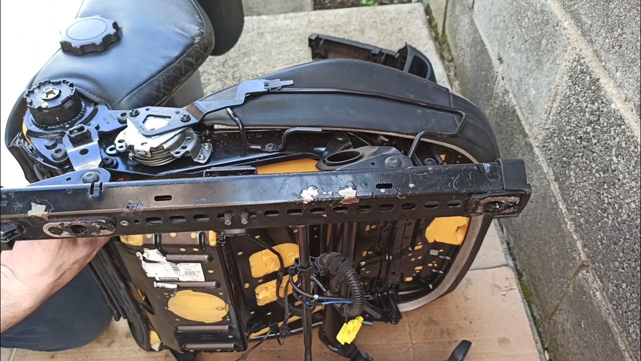 Car seat repair/ seat height adjustment repair and seat belt buckle