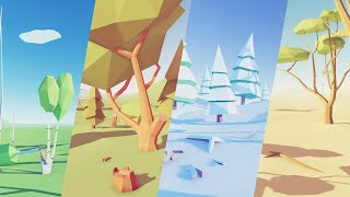 Low Poly Trees - Pack | Unity Asset Store & FAB