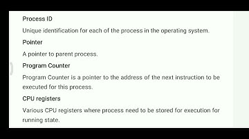 Process Control Block || PCB || process control block in operating system