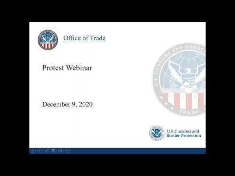 CBP Protest Webinar