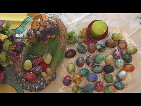 Video: Kaip Savo Rankomis Dažyti Velykinius Kiaušinius