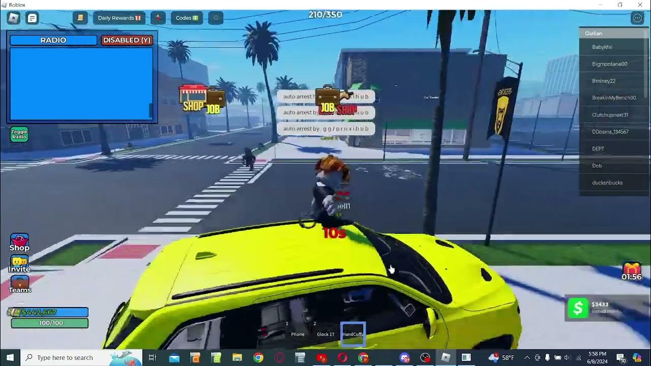 Infinite money script cali shootout youtube