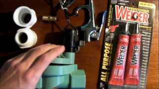 How to Modify a Sprinkler Valve for an Air Cannon