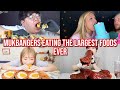 mukbangers eating the LARGEST foods ever