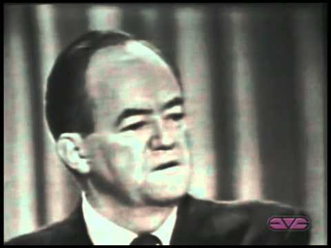 Hubert Humphrey Convention Speech 1964 ElectionWallDotOrg.flv - YouTube Hubert Humphrey