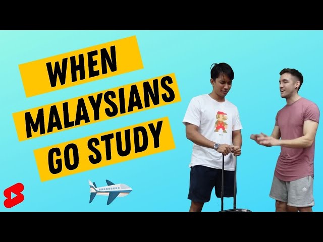 When Malaysians go to study....😂😂😂 #shorts class=