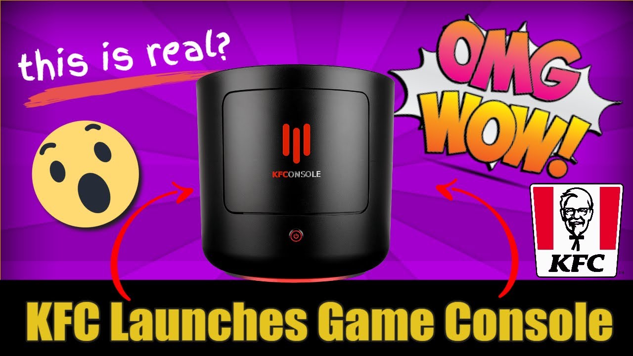 KFC Gaming Console is REAL? - KFC Launches Game Console...