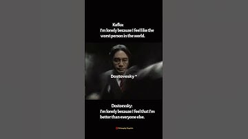 Kafka vs Dostoevsky on Loneliness #kafka #shorts