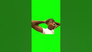 Shocked Face Meme - Green Screen