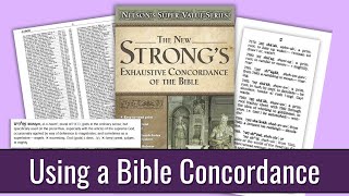 How to Use a Bible Concordance (Unlock the Meaning of Scripture) | Amanda Brown