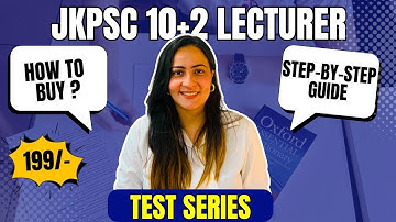 JKPSC Lecturer Test series | Step by Step guide by Bansal Academy