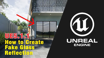 How to Create Fake Glass Reflection Without Raytracing Enabled in Unreal Engine 5
