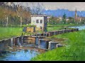 Démo - peindre  à l&#39;huile avec Christian Arnould  / Oil painting