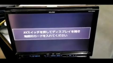 Eclipse AVN-ZXO3i Sd Card Solution