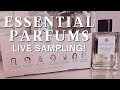 Essential Parfums Live Sampling!