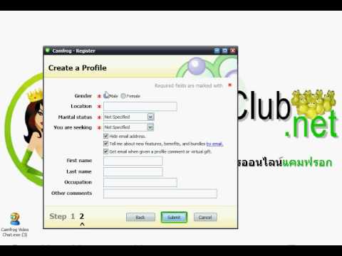 Register camfrog id password