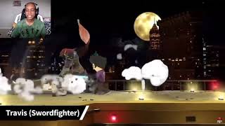 Travis Scott Burger in Smash Bros reaction