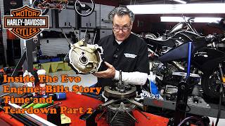 Inside The Harley-Davidson Evolution Engine and Story Time with Bill/Part Two