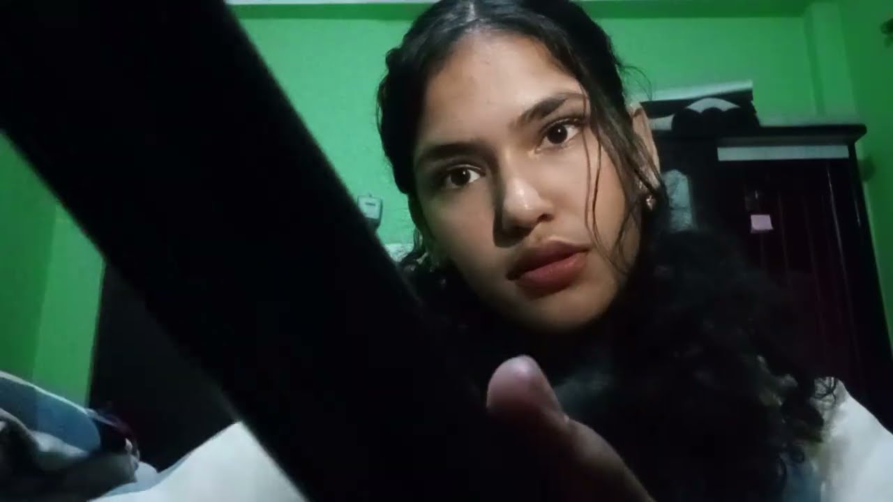 ASMR taking care of your hair! Straightening, Clipping, Brushing etc.