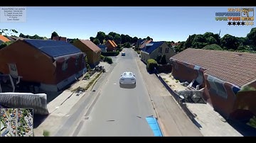 Driving in Hillerød, demo game for Unity based on VTS plugin