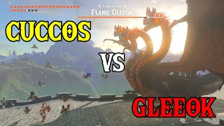 Gleeok VS Cucco Army! Who Will WIN? | Zelda: Tears of the Kingdom