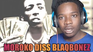 MOROKO - BLAQBONES (BLAQBONEZ DISS) KHALIGRAPH JONES BEST RAPPER IN NIGERIA (Official audio)REACTION