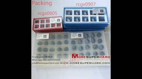 RCMX /RCGX solid cbn inserts #solidcbn for HSS Roll machining