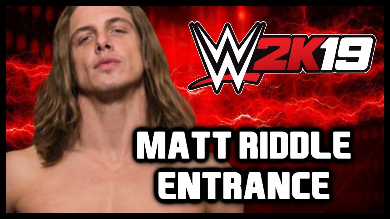 WWE 2K19 Matt Riddle Entrance PS4 Community Creations YouTube
