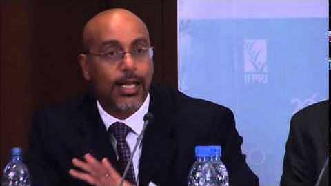 Side Event - Khalid Bomba on Exploring Resilience through the Global Food Security Index