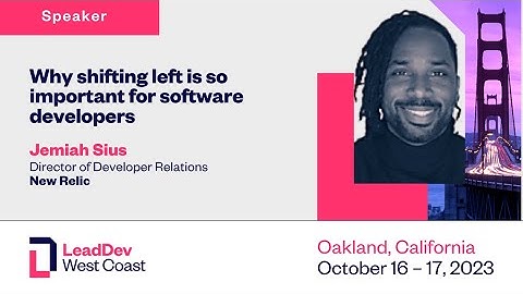 Jemiah Sius at LeadDev West Coast 2023