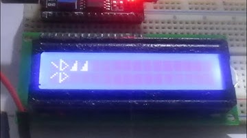 Caracteres  Personalizados  en  LCD  con Modulo i2C  ‖  ✔  Arduino