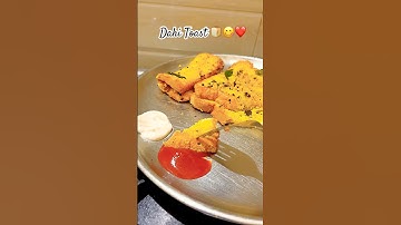 [5 mins] Viral Dahi Toast Recipe 🥪😋| Dahi Bread / Toast Recipe ❤️ #morningbreakfast #ytshorts