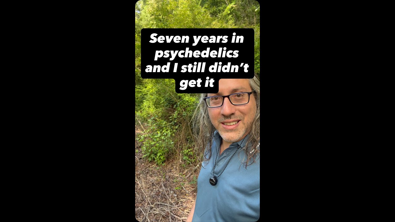 I spent seven years full-time in psychedelics without getting it