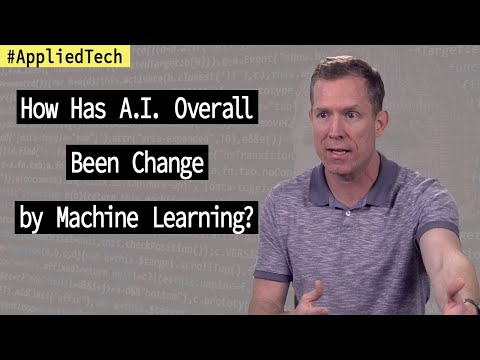 How has A.I. overall been changed by Machine Learning? | Robbie Allen Interview (Part 1)