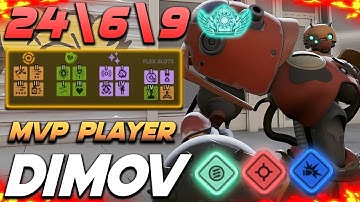 Dimov Bebop MVP PLAYER 24\6\9 - Deadlock Pro Gameplay [Watch & Learn]