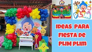 Ideas para fiesta temática de PLIM PLIM #plimplim