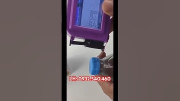 Máy in date mini nhỏ gọn. #mayindate