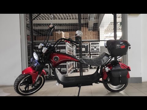 Видео: Электроскутер CityCoCo Harley Chopper 3000W