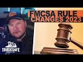 FMCSA rule changes for 2023? image