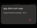 Deriv bot secret strategy  free pemium bot give away  deleting in 2 days