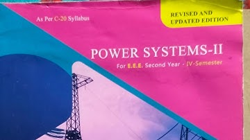 Power systems-2 important questions for exams Diploma III DEEE V SEMESTER